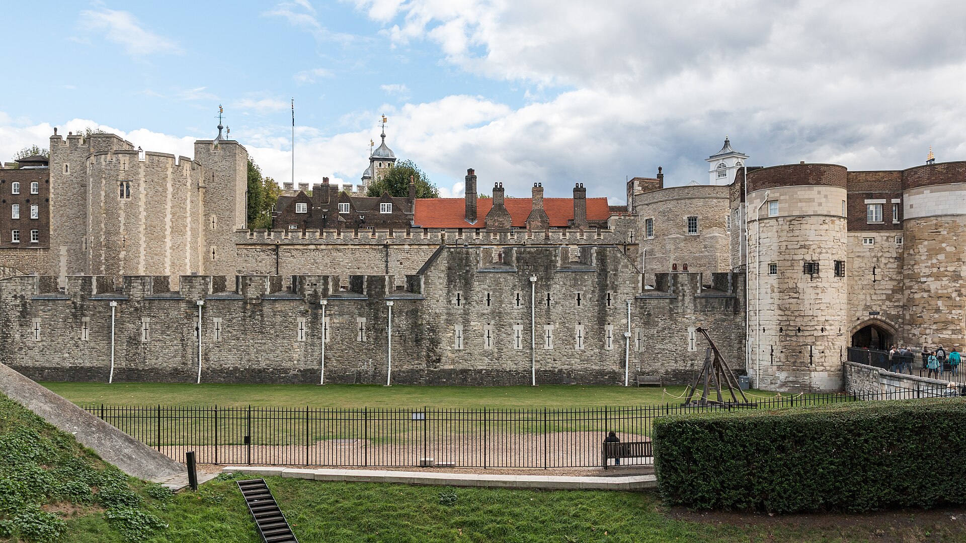 Vista generale della Torre di Londra